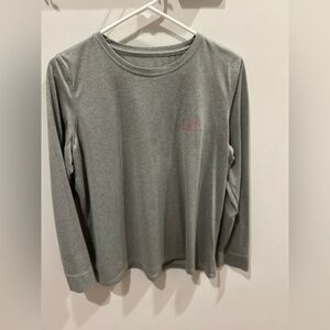 Vineyard Vines Heather Gray Women’s Long Sleeve Tee